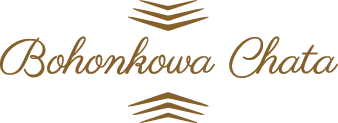 Logo z napisem "Bohonkowa Chata"